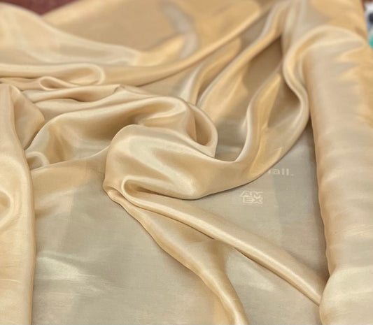 100 % Silk Wide Habotai Lining - Nude
