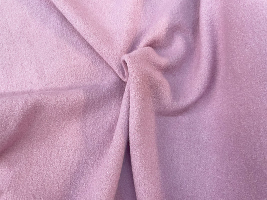 Designer 100% Wool Boiled - Lilac Pink