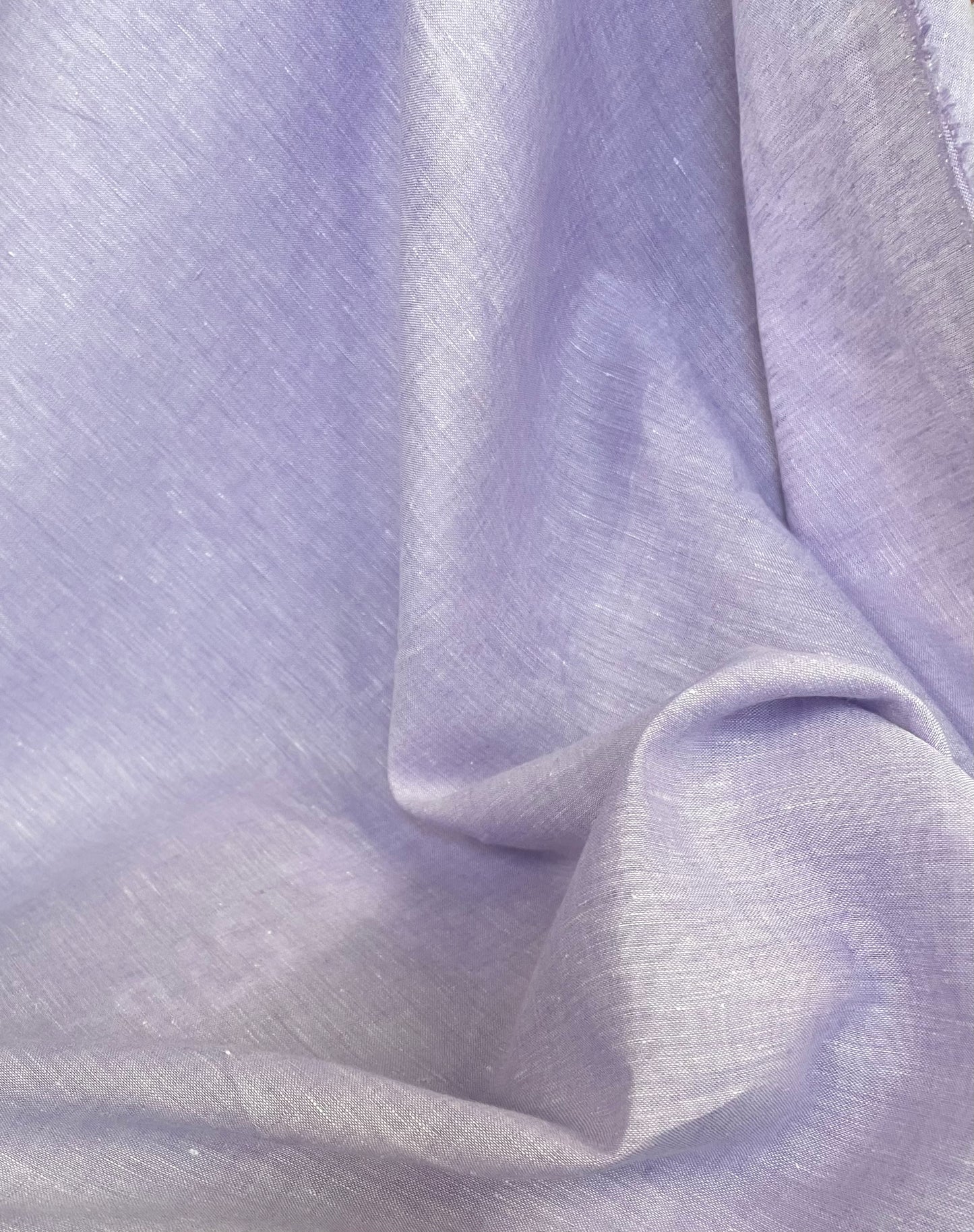 Italian Heather Linen - Lavender Purple
