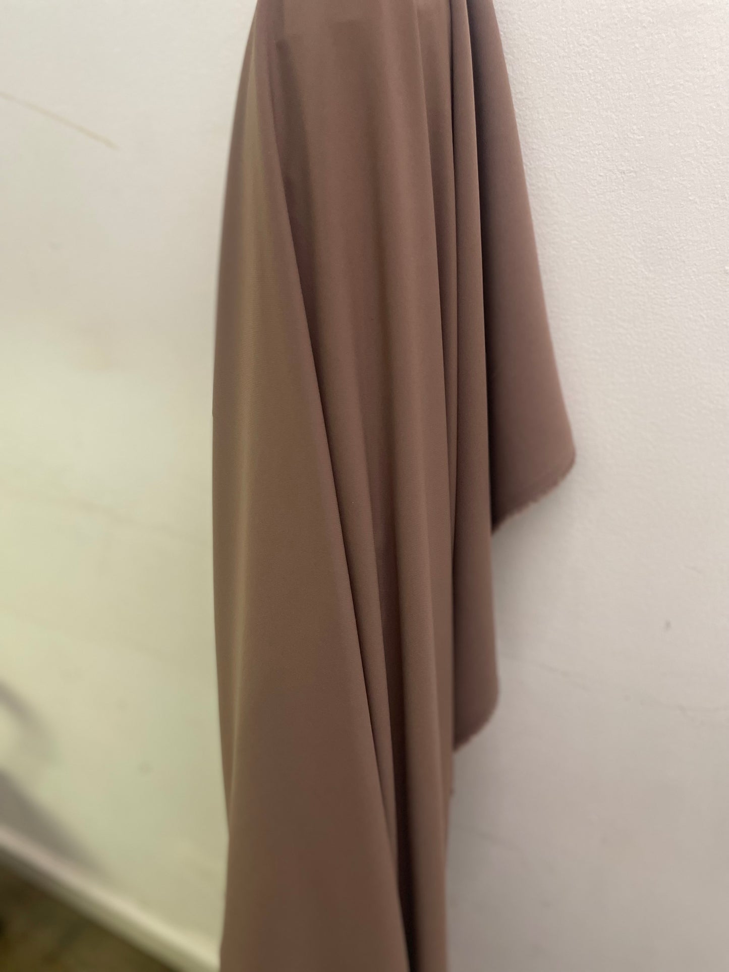 Designer Poly Crepe - Mocha