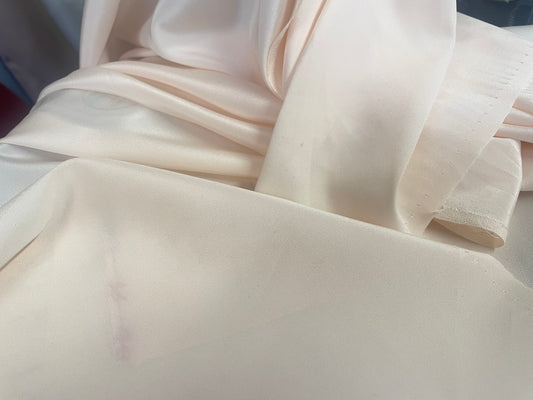 Stretch Silk Crepe de Chine - Light Pink