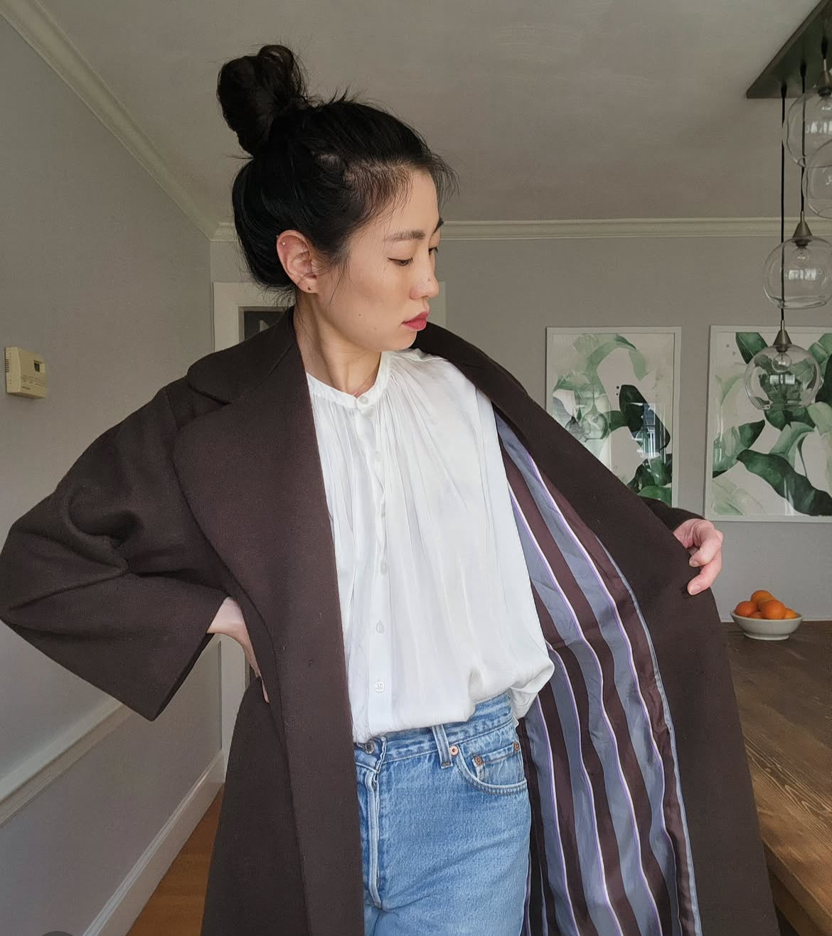 Designer Cashmere Wool - Dark Chocolate Brown