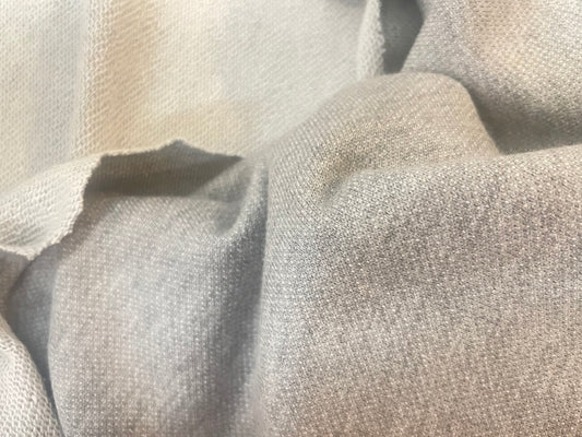 Cotton French Terry - Heather Grey