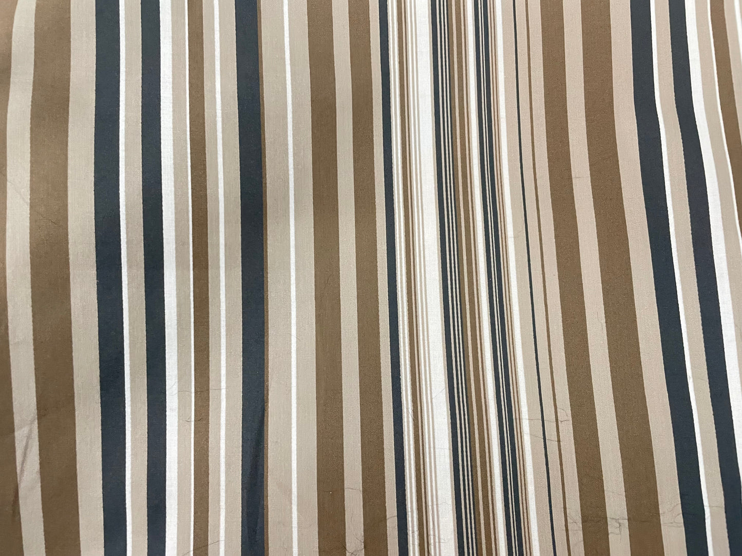 Stripe Cotton - Brown Neutrals