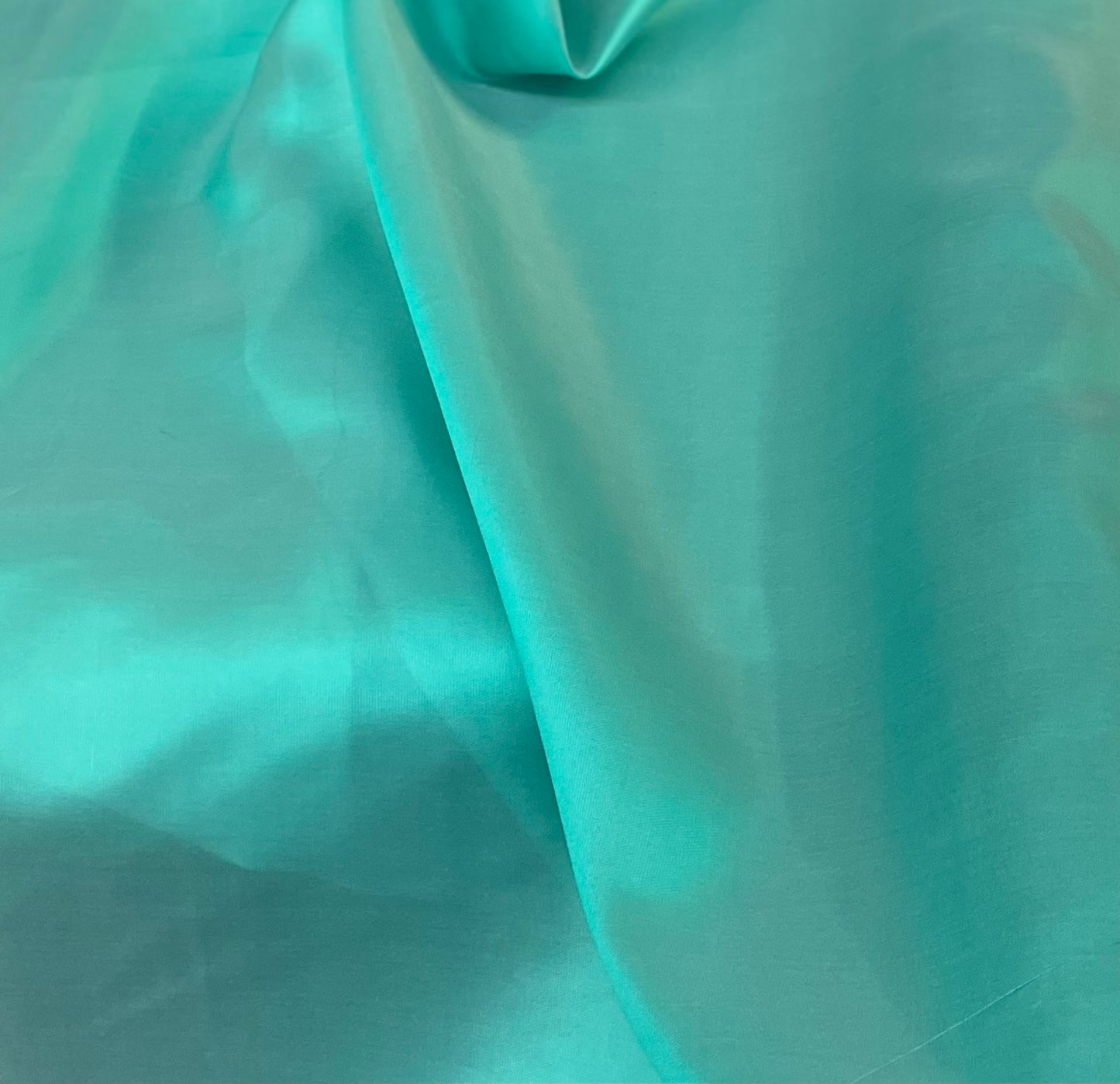 Silk Organza - Iridescent - Sea Foam Green