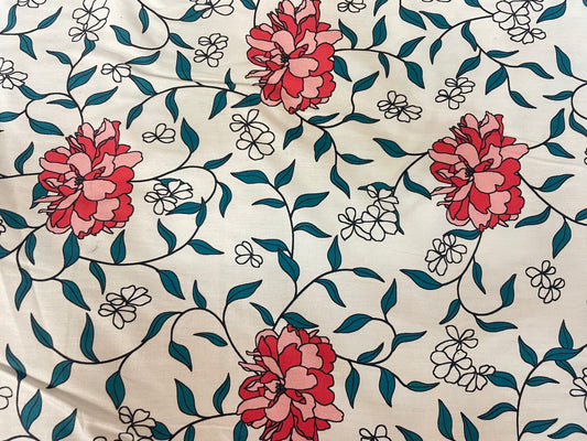 Printed Cotton - Americana Roses