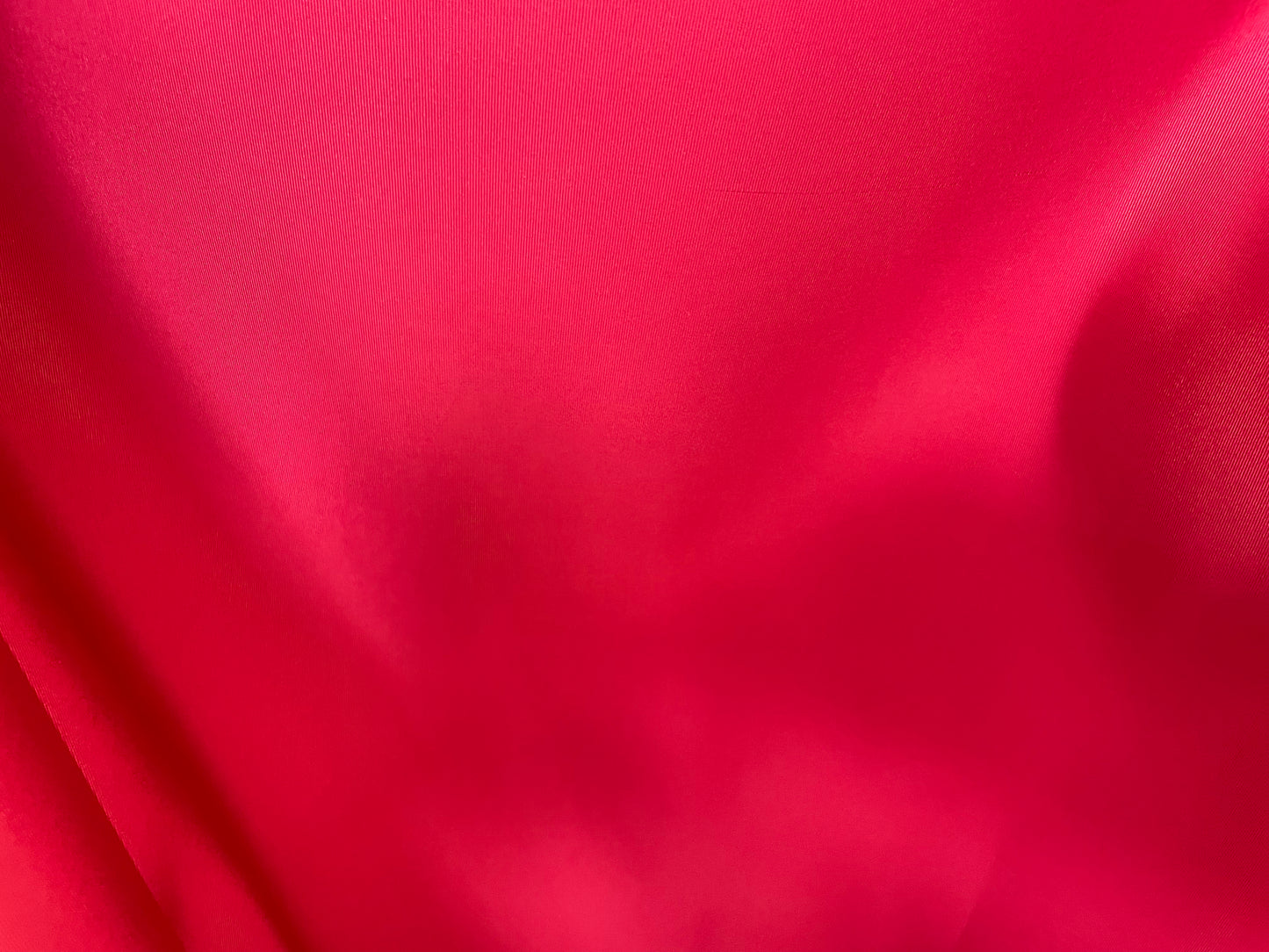 Italian Silk Faille - Deep Red