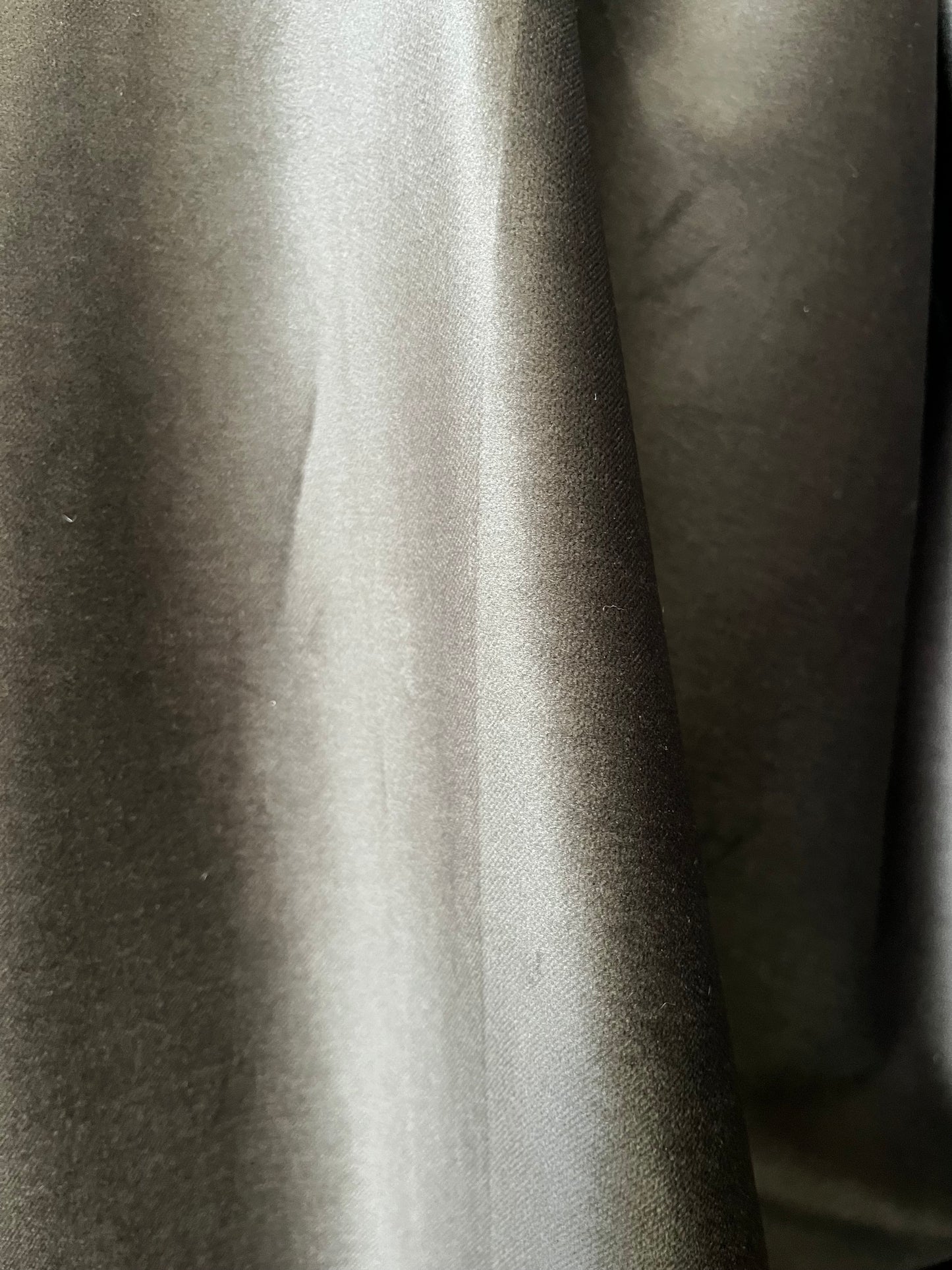Italian Cotton Velvet - Olive Green