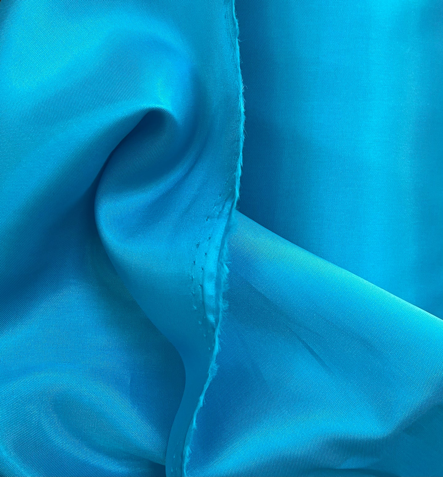 Japanese Acetate Lining - Turquoise Blue