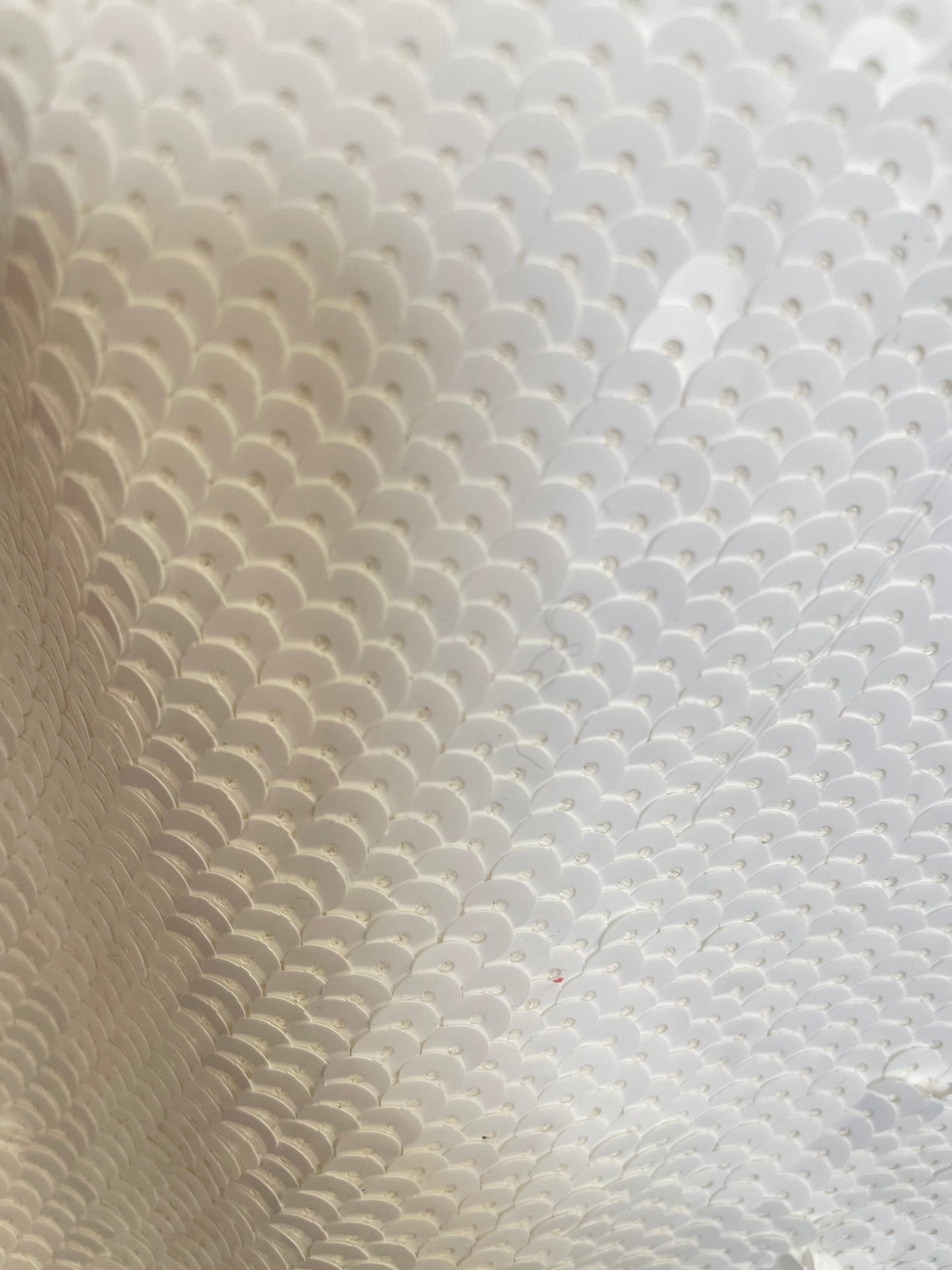 Stretch Sequin Lycra - Ivory