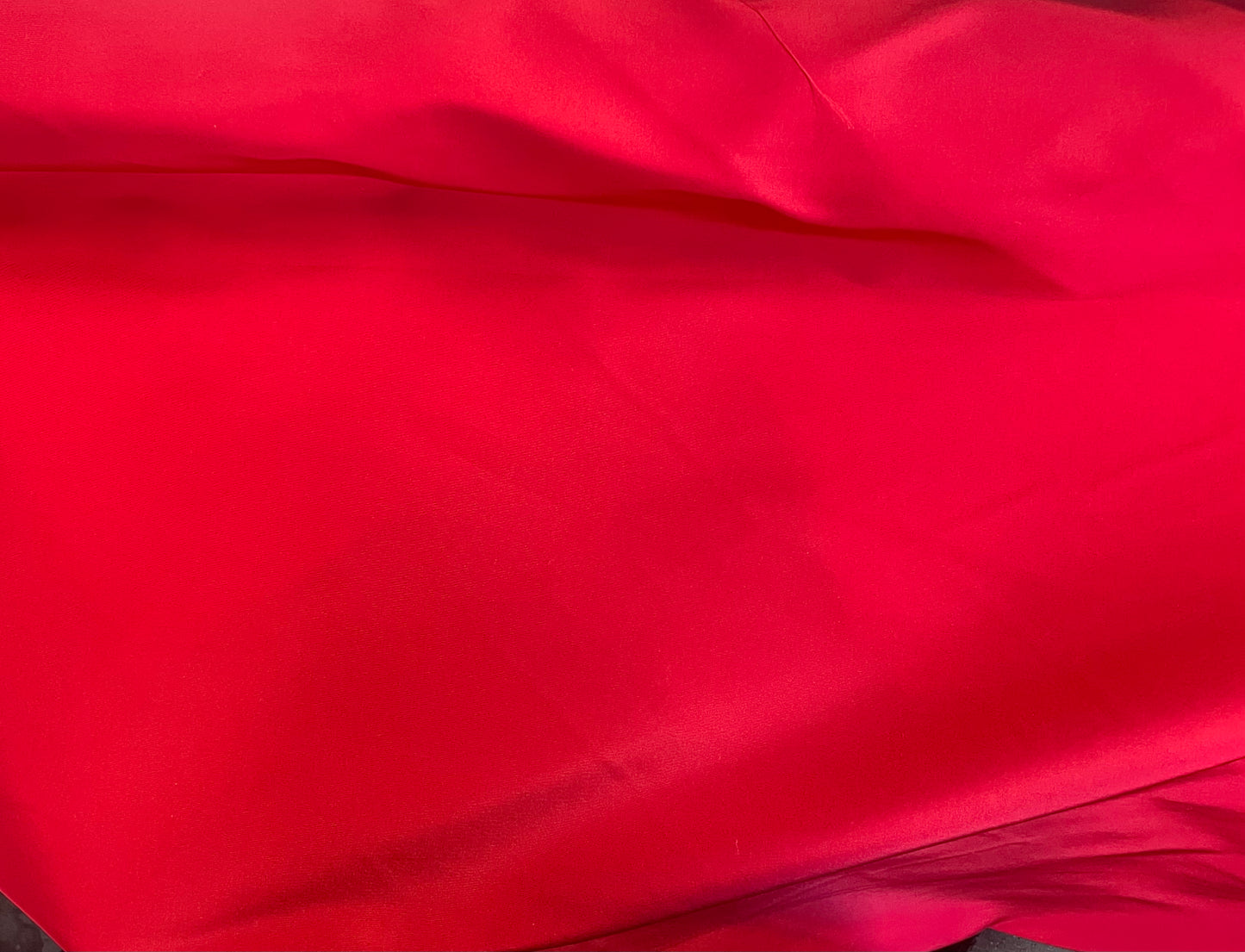 Italian Silk Faille - True Red