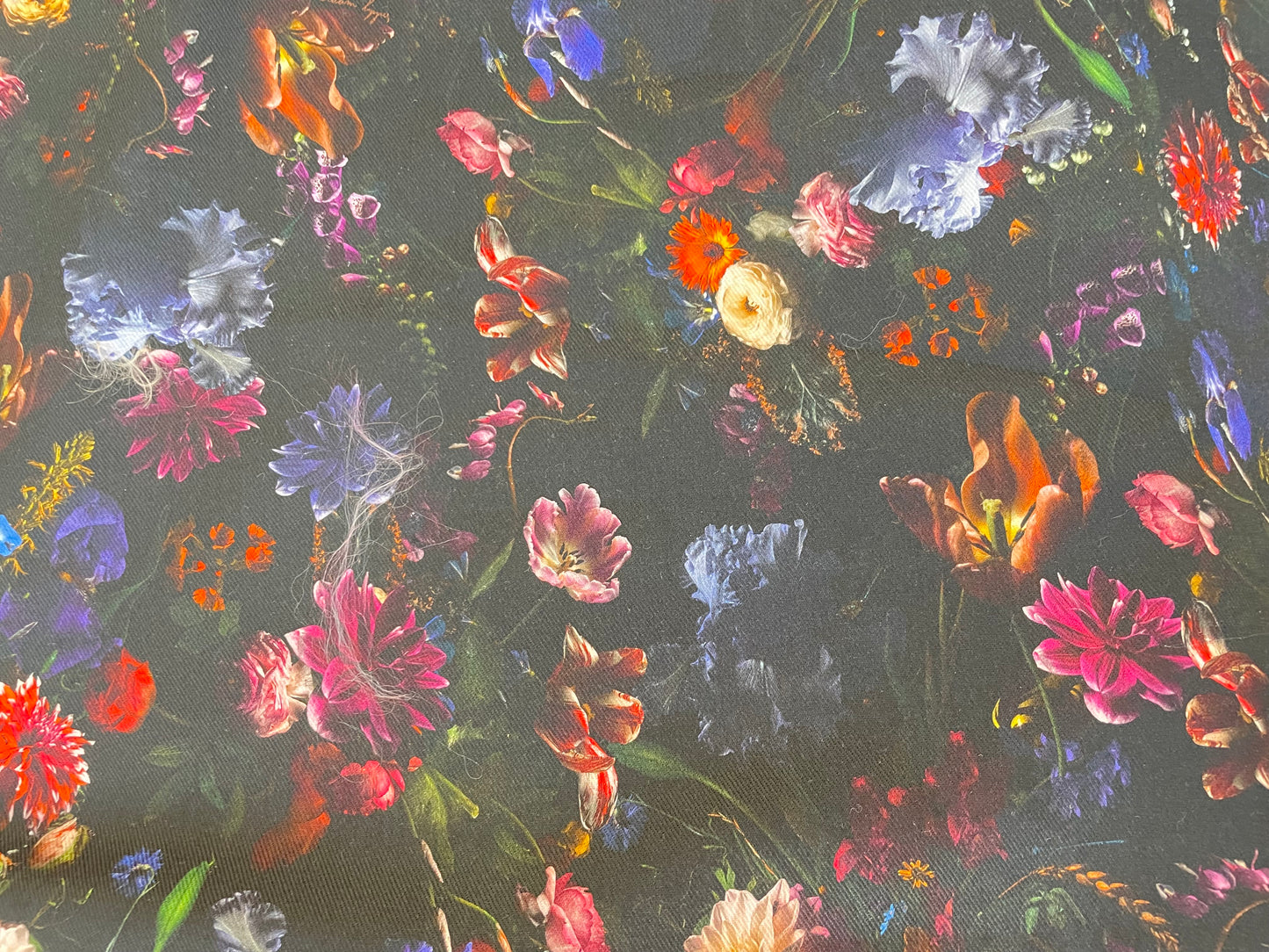 Stretch Cotton Twill - Opulent Floral