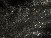 Mini Sequin Stretch Mesh - Jet Black
