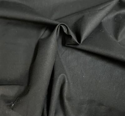 Stretch Linen - Jet Black