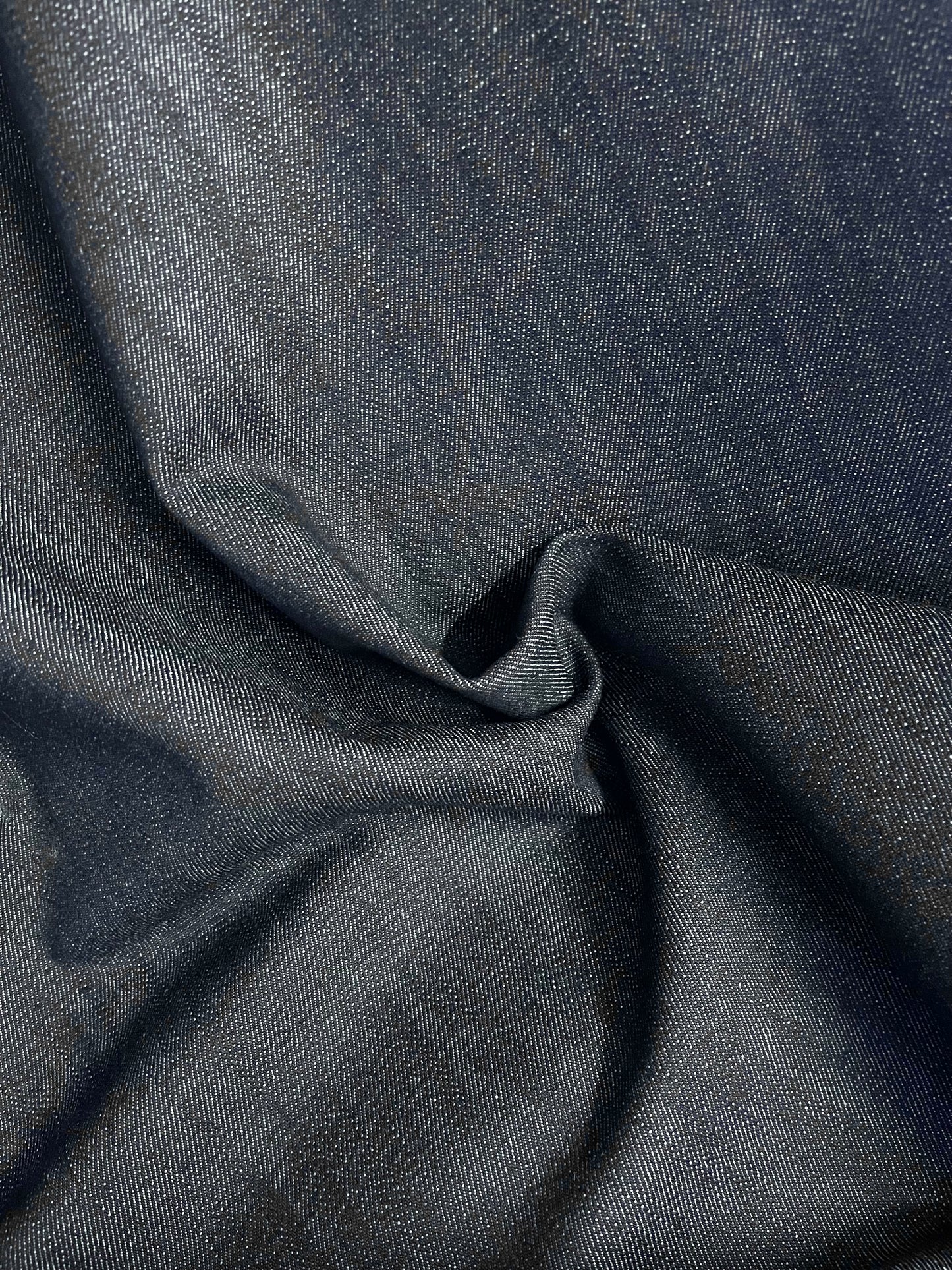 USA Cotton Denim - Dark Wash Blue