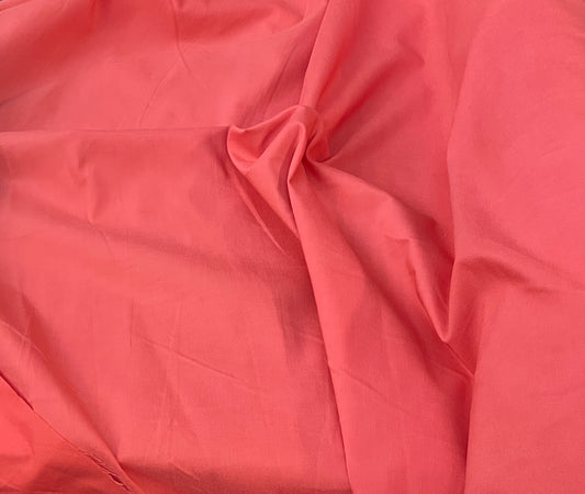 Stretch Twill Rayon Spandex - Summer Coral