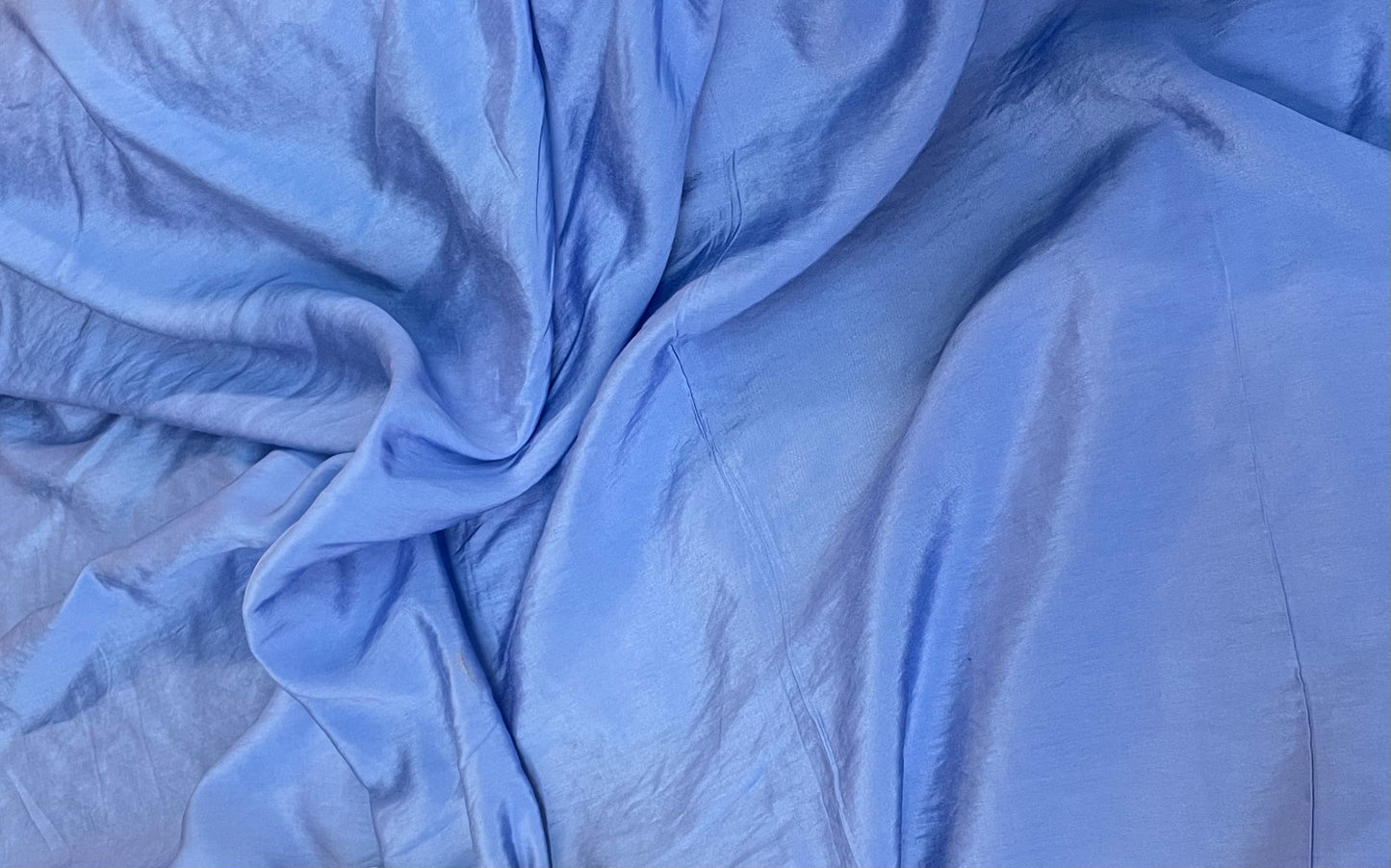 Washed Rayon - Mediterrian Blue