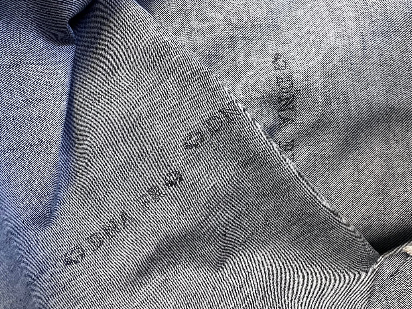 USA Cotton Denim - Dark Wash Blue