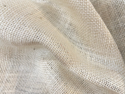 Natural Burlap - Ivory