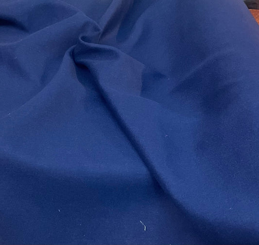 Fused Melton Wool - Insignia Blue