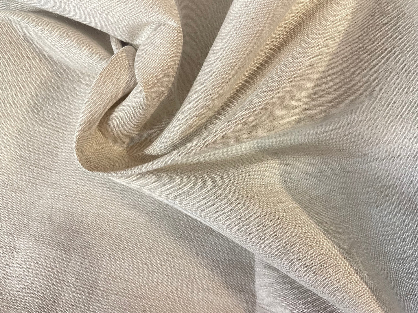 Stretch Linen - Aspen Grey