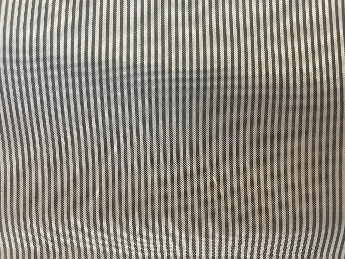Stripe Print Poly lining - Grey / White
