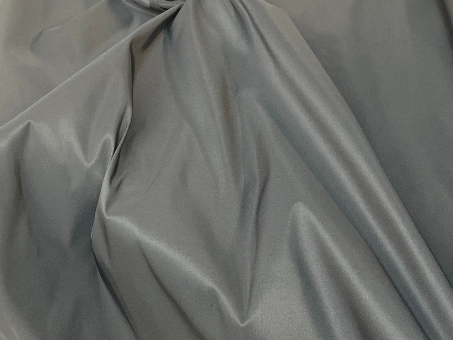 Silk Faille - Steel Grey