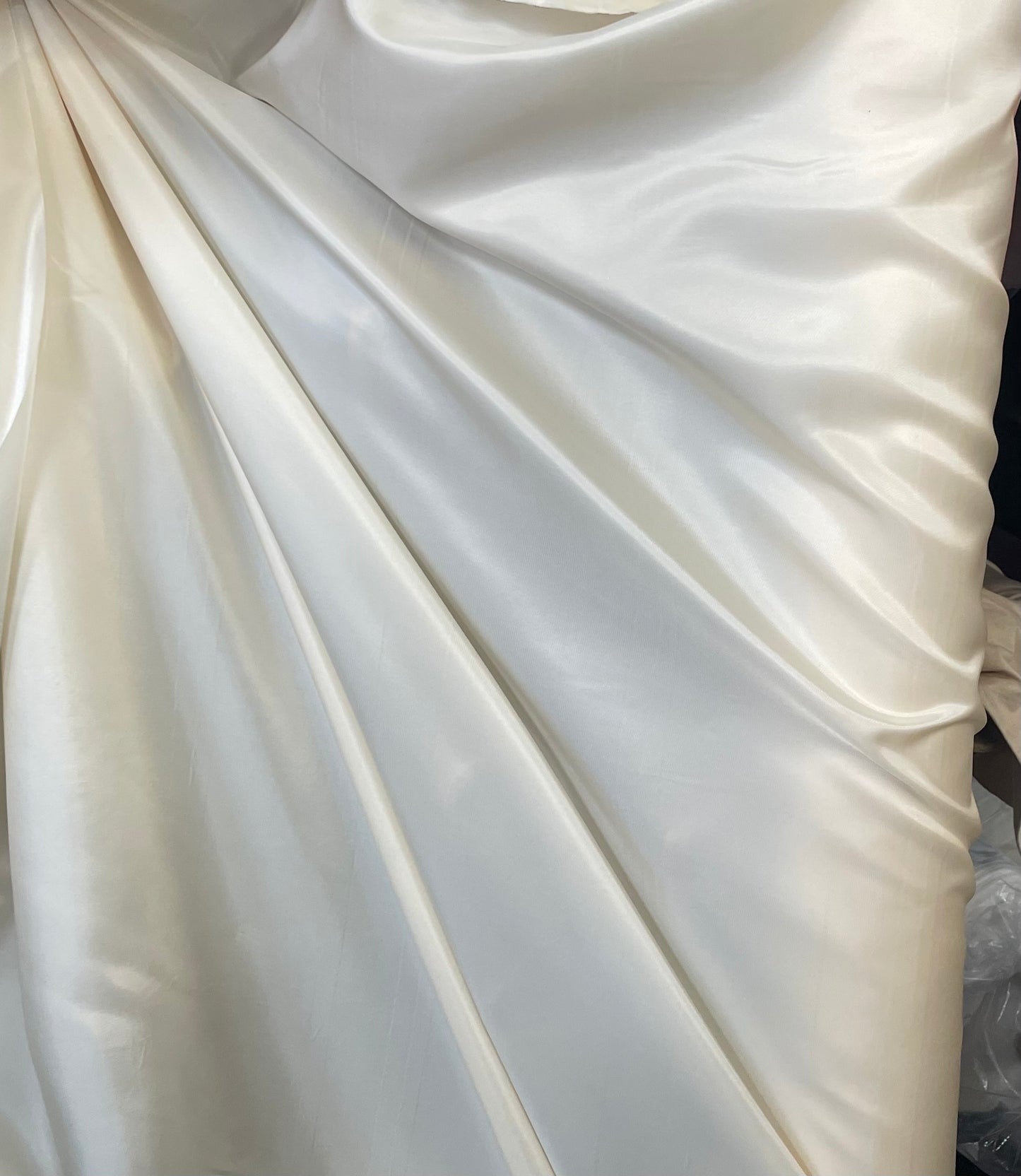 Fine Italian Twill Rayon Lining - Ivory
