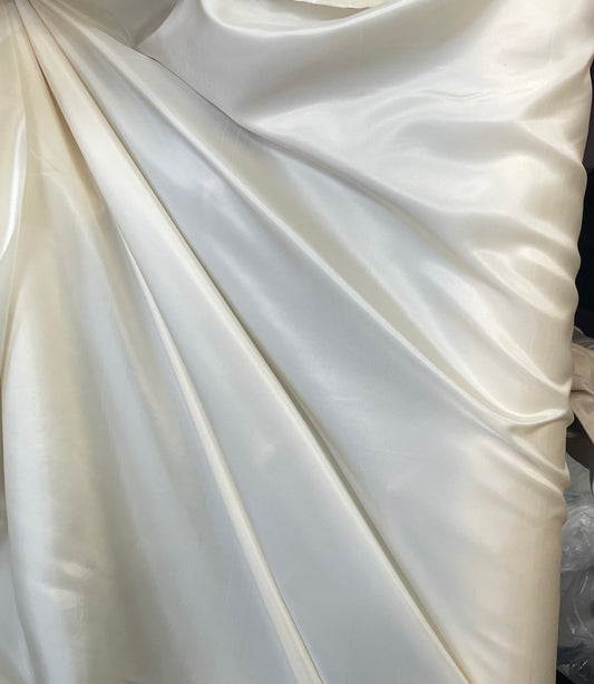 Fine Italian Twill Rayon Lining - Ivory