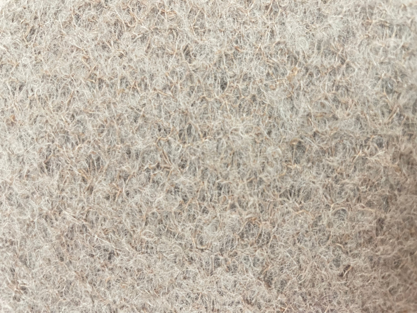 Italian Wool Blend Textured Sweater Knit - Latte Brown
