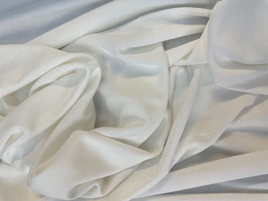 Italian Viscose Matte Jersey - Warm White