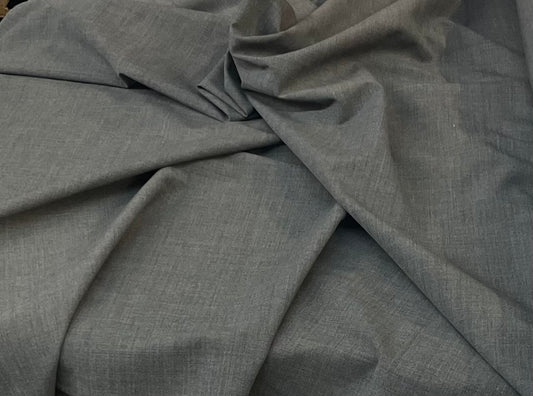 Tropical Wool Suiting - Cement Grey