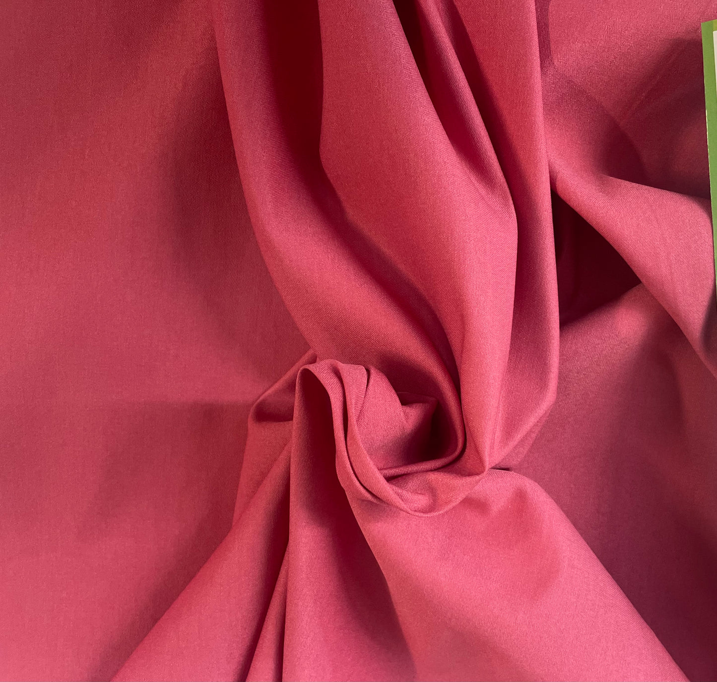 Stretch Twill Rayon Spandex - Pink Carnation