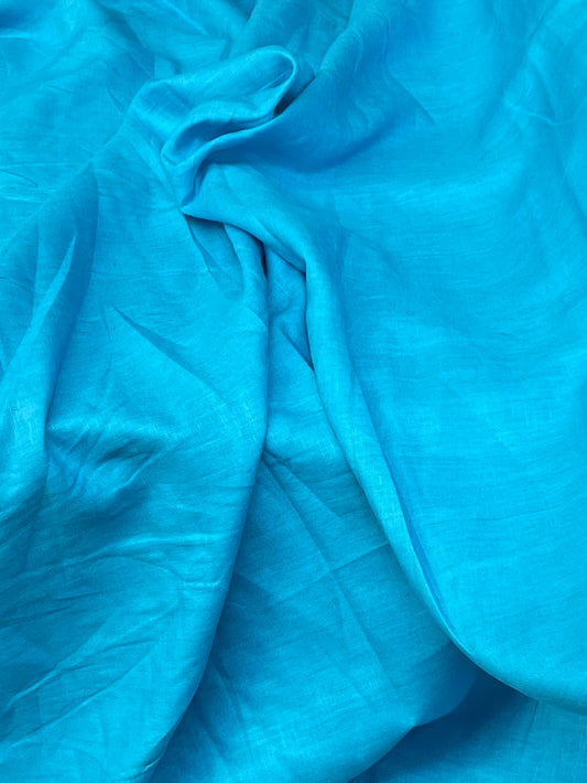 Linen - Turquoise Blue