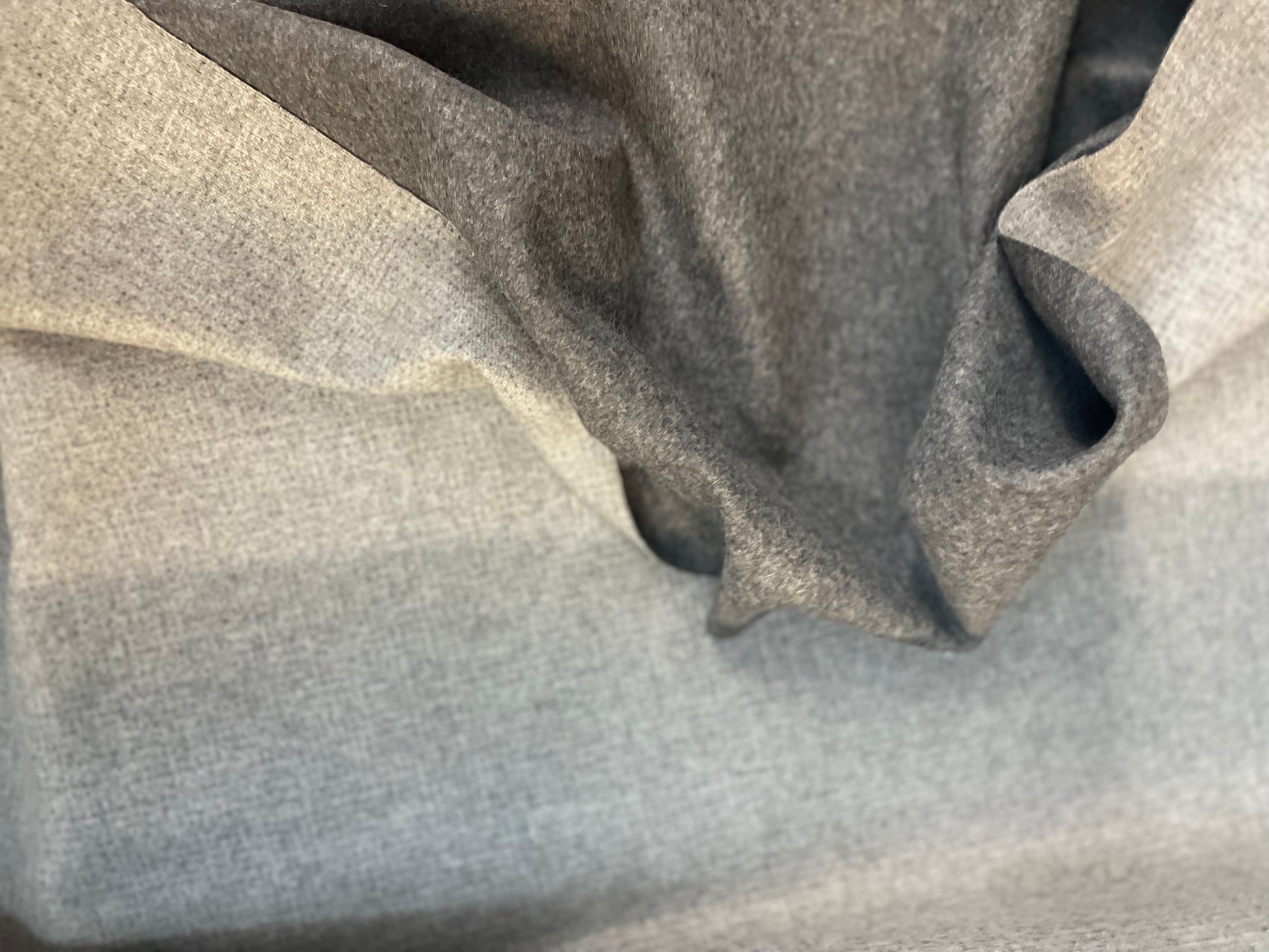 Melton Wool (Made IN Japan)- English Grey – metrotextilesnyc, Wool