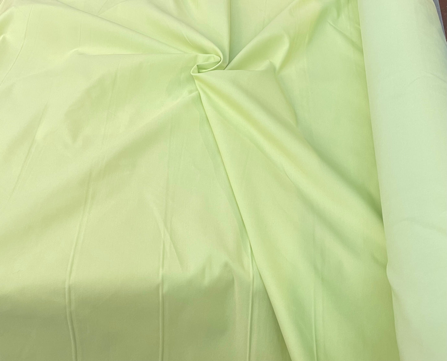 Stretch Twill Rayon Spandex - Lime Green