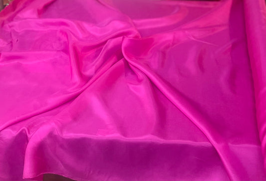 Silk Habotai Lining - Lilac Rose Pink