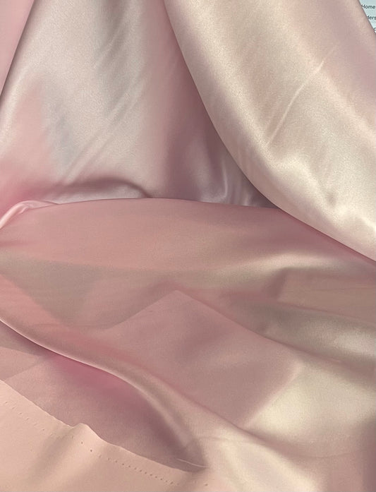 Silk Charmeuse Wide - Baby Pink - 19mm Designer