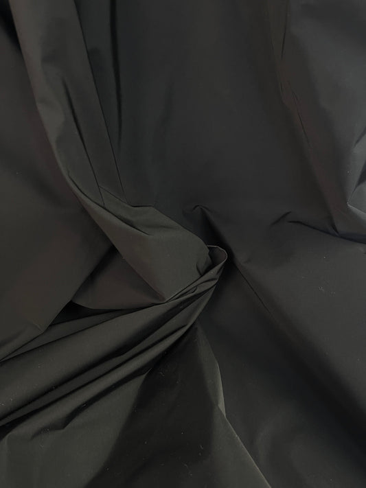 Poly Taffeta Wide - Jet Black