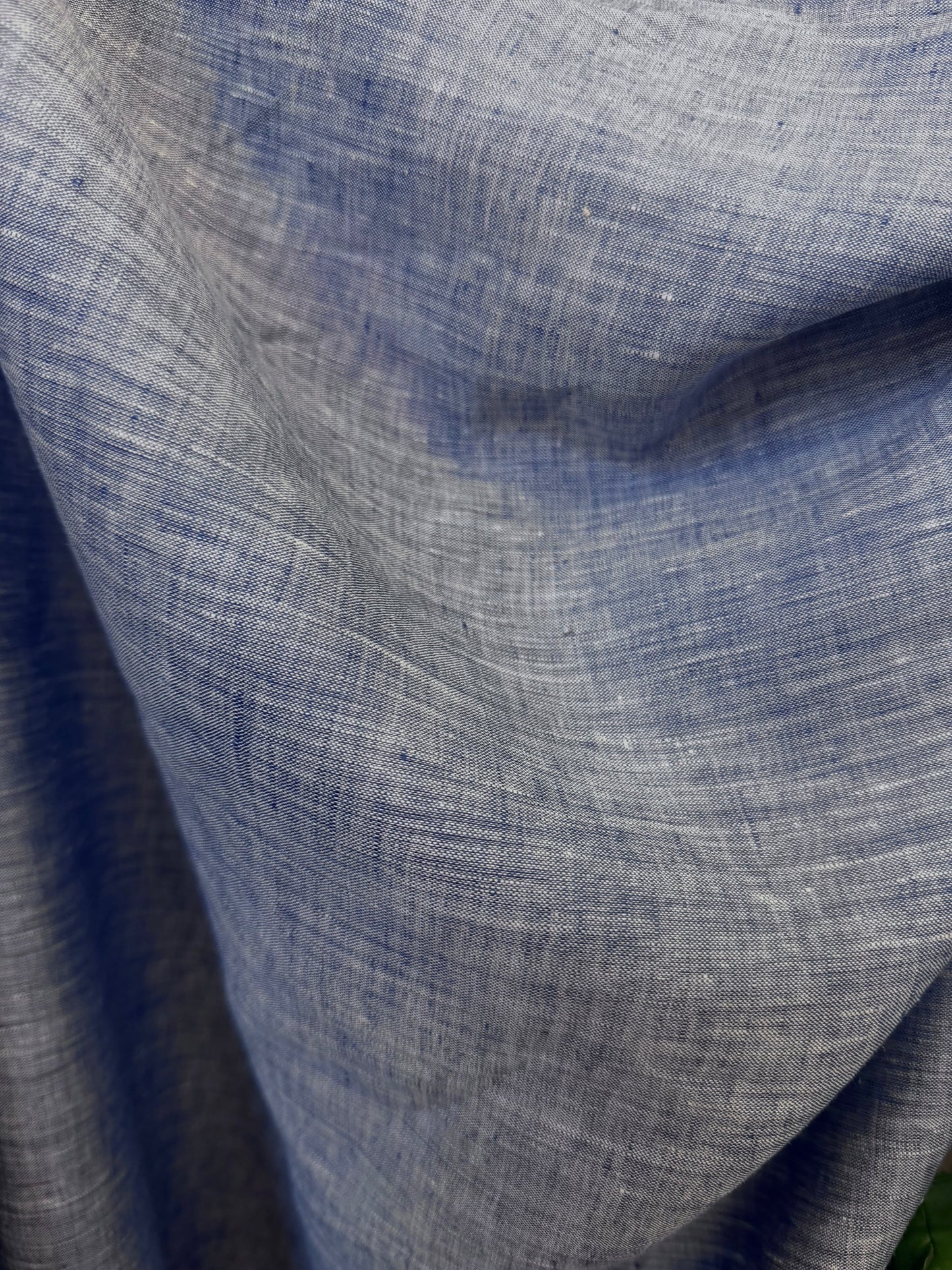 Heather Linen - Indigo Blue