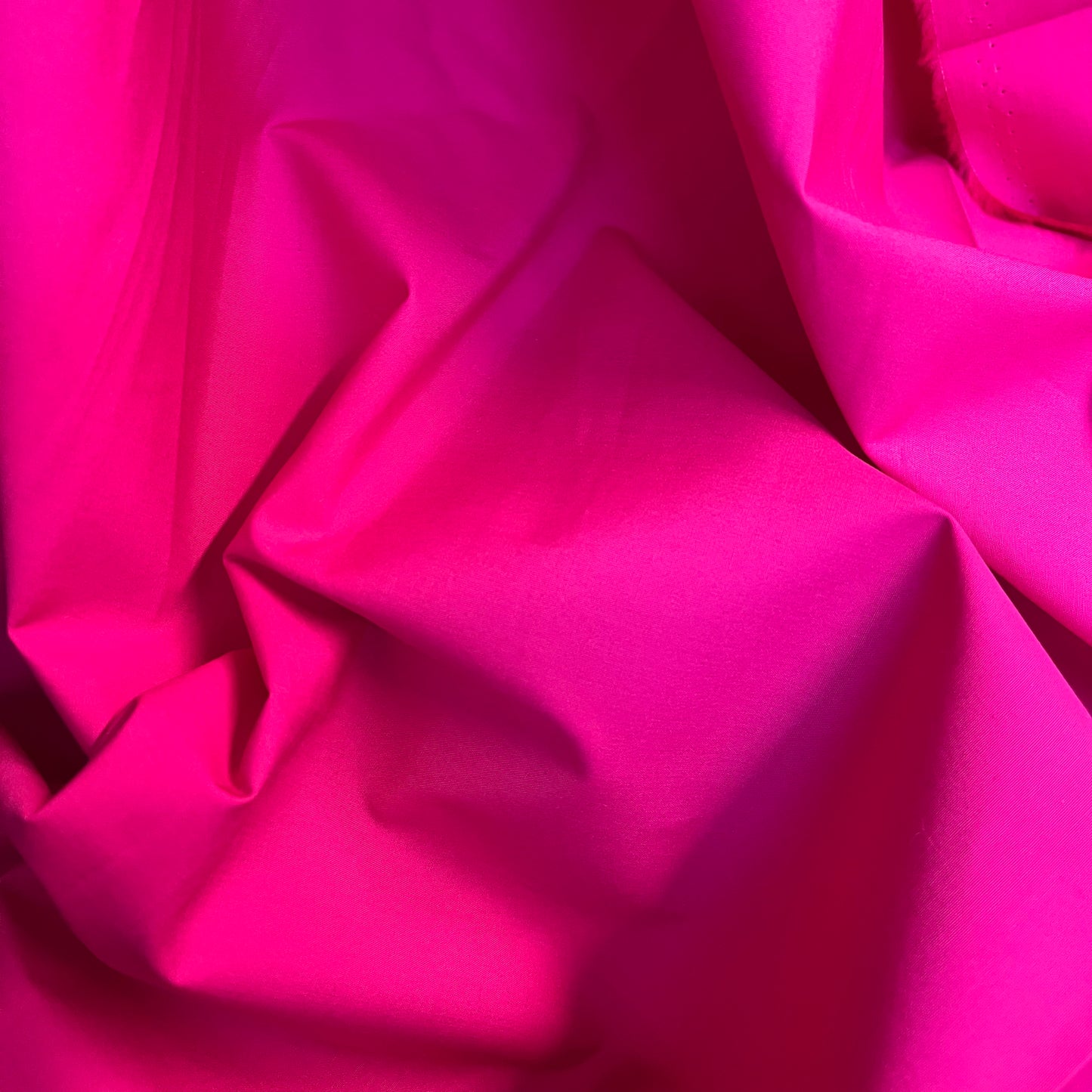 Crisp Cotton Poplin - Hot Pink