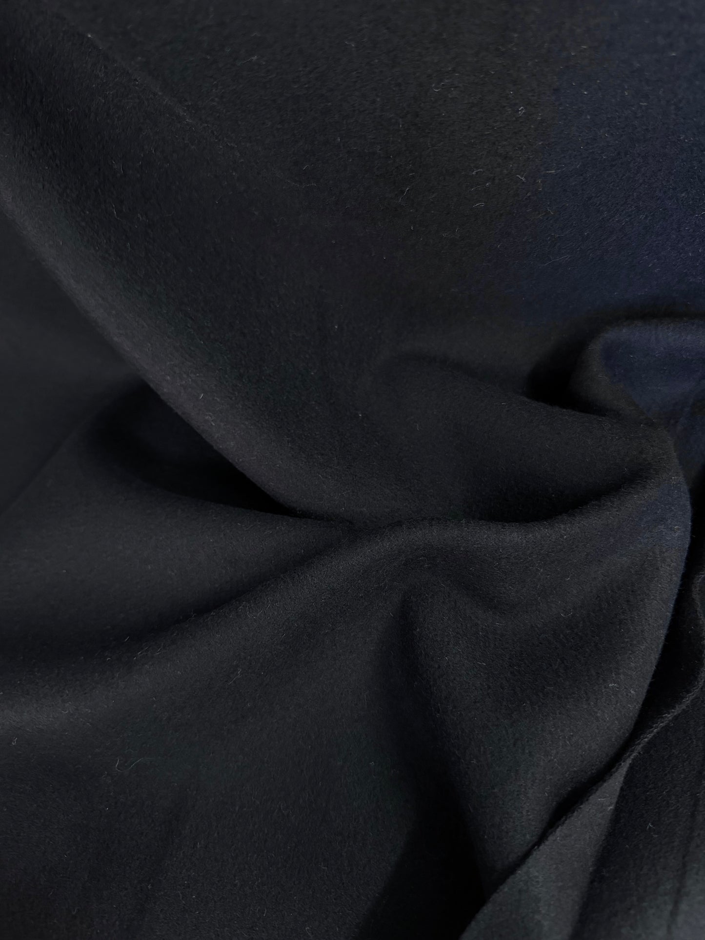 Heritage Label - Italian Melton Wool - Deep Navy