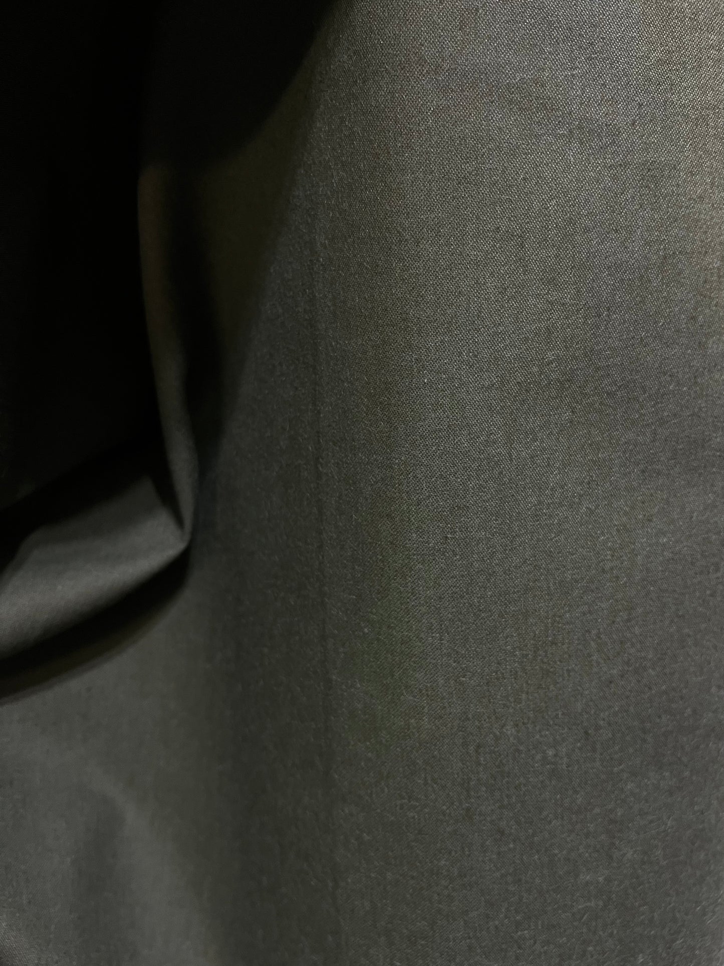 Heavy Weight Cotton Sateen - Olive Green