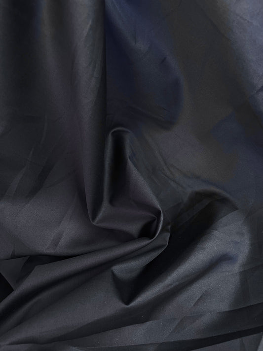 Cotton Shirting - Navy Blue