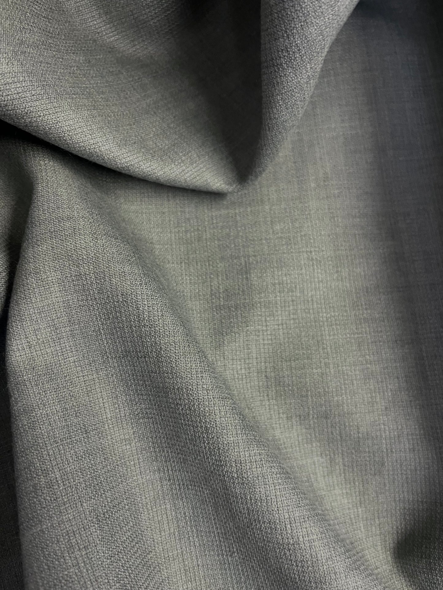 Textured Wool Suiting - Cool Grey