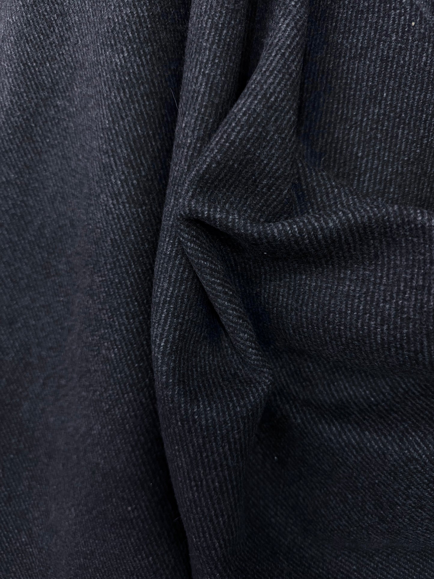 American Heritage - Melton Wool Twill - Navy Blue