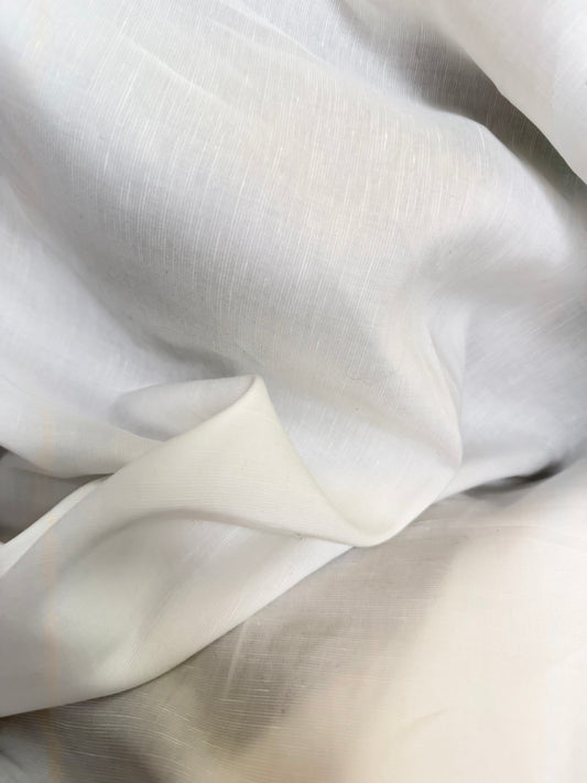 Textured Rayon - Eggshell White