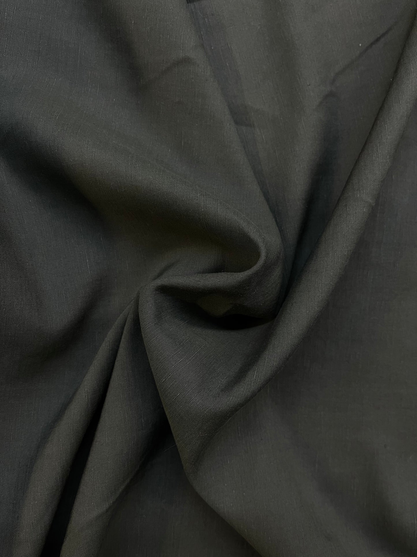 Italian Nubby Viscose - Olive Green