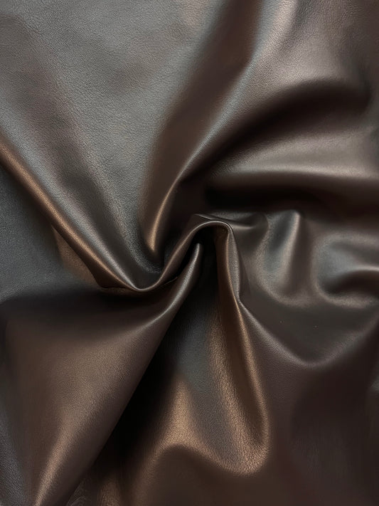 Italian Lambskin Leather - Espresso Brown - Fused