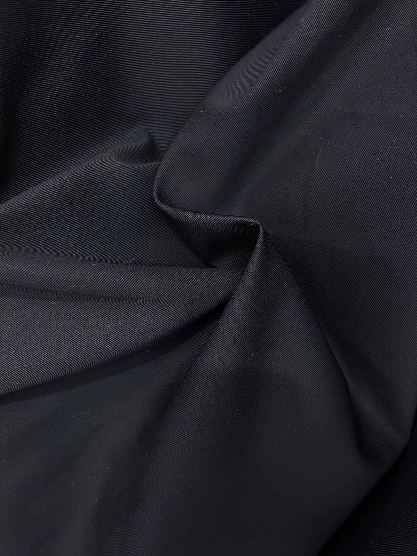 Heavy Weight Cotton Twill - Deep Navy